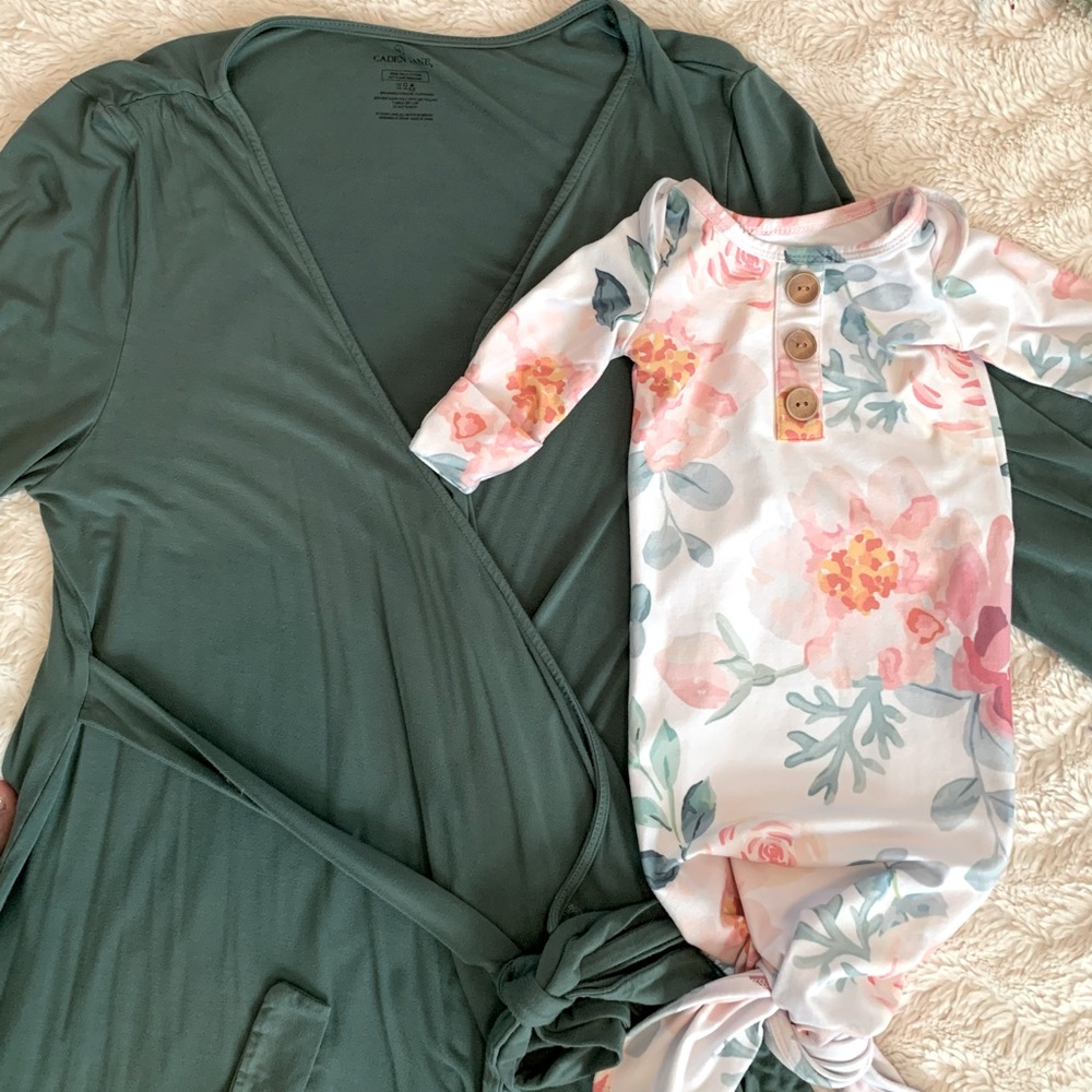 Mommy and me hospital outfit